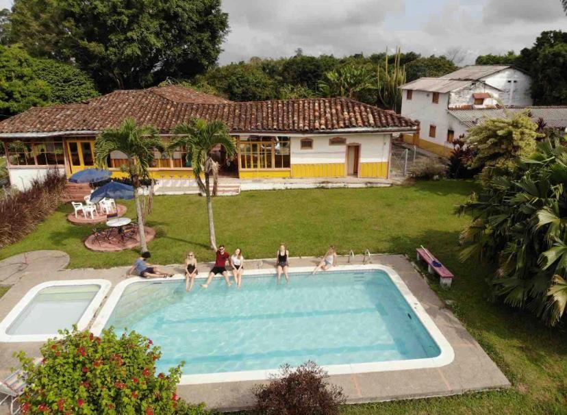 Finca Cafetera En El Quindio Quimbaya Ngoại thất bức ảnh